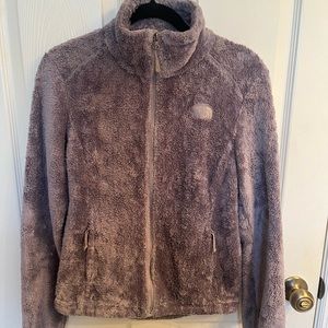 North Face Gray Fleece Soft Warm Jacket